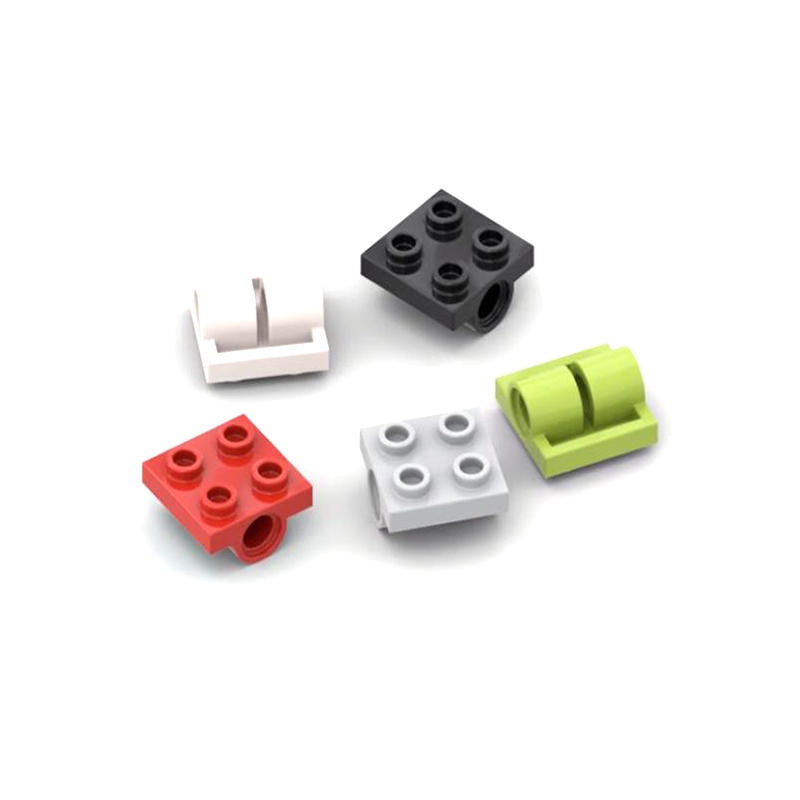 5 ชิ้น MOC อะไหล่ 2817 แผ่นดัดแปลง 2 x 2 หลุม Pin ใช้งานร่วมกับ 9686 wedo2.0 อิฐ DIY Assmble Building Blocks อนุภาคเด็กสมองของเล่นของขวัญ