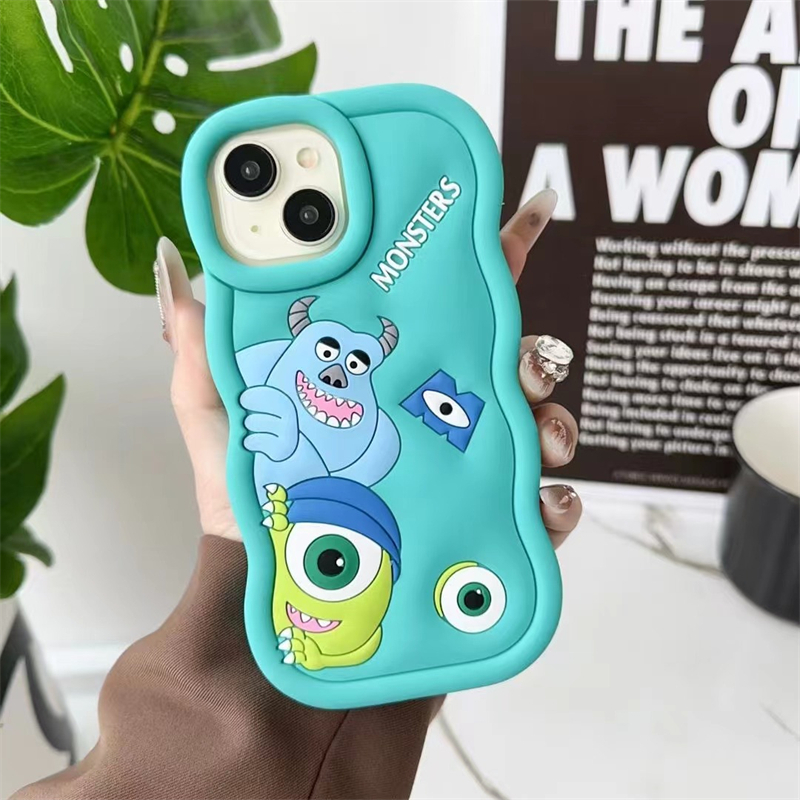 เคสโทรศัพท์ซิลิโคน TPU แบบนิ่ม ลายสามตา สําหรับ Iphone 15 Pro Max 14 Pro Max 13 Pro Max 11 12 Pro Max