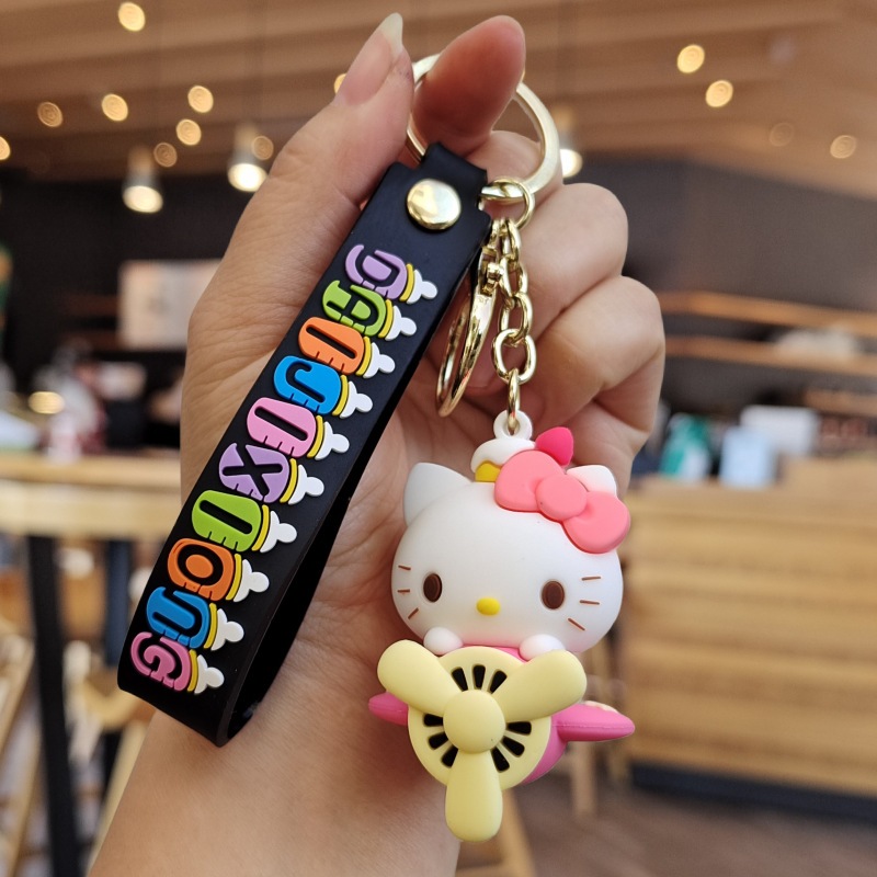 SANRIO Coffeejoy ใหม่ น่ารัก เครื่องบิน ซานริโอ พวงกุญแจ การ์ตูนคุโรมิ กระเป๋า จี้ สร้างสรรค์ รถ พวงกุญแจ ของขวัญ - รูปที่ 3