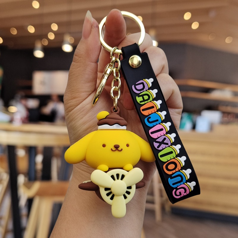 SANRIO Coffeejoy ใหม่ น่ารัก เครื่องบิน ซานริโอ พวงกุญแจ การ์ตูนคุโรมิ กระเป๋า จี้ สร้างสรรค์ รถ พวงกุญแจ ของขวัญ - รูปที่ 4