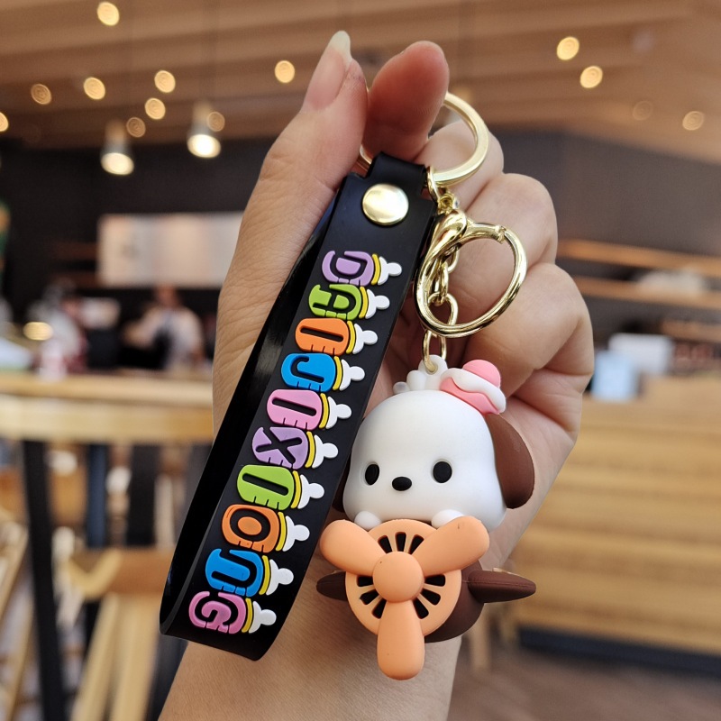 SANRIO Coffeejoy ใหม่ น่ารัก เครื่องบิน ซานริโอ พวงกุญแจ การ์ตูนคุโรมิ กระเป๋า จี้ สร้างสรรค์ รถ พวงกุญแจ ของขวัญ - รูปที่ 5