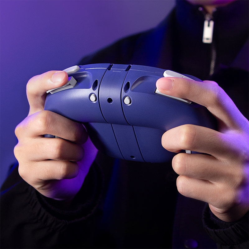 [BEST SELLER] NYXI Wizard คอนโทรลเลอร์เล่นเกมบลูทูธเกมแพดไร้สาย Joypad สีม่วงสําหรับตัวควบคุม Nintendo Switch GamePad COD