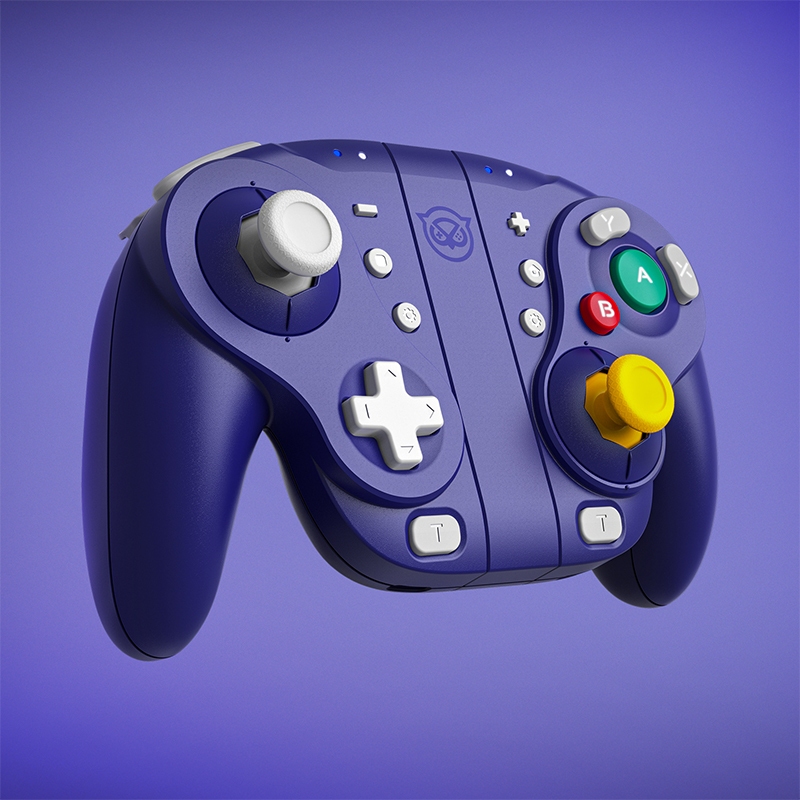 [BEST SELLER] NYXI Wizard คอนโทรลเลอร์เล่นเกมบลูทูธเกมแพดไร้สาย Joypad สีม่วงสําหรับตัวควบคุม Nintendo Switch GamePad COD