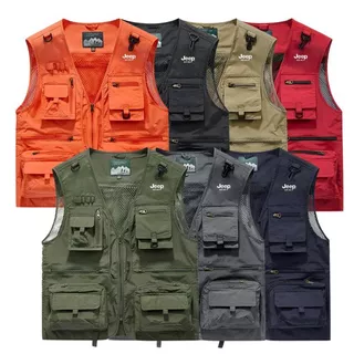 JEEP SPIRIT 1941 ESTD 2023 เสื้อกั๊กกีฬา ระบายอากาศ คุณภาพสูง สําหรับผู้ชาย