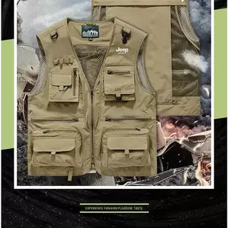 JEEP SPIRIT 1941 ESTD 2023 เสื้อกั๊กกีฬา ระบายอากาศ คุณภาพสูง สําหรับผู้ชาย