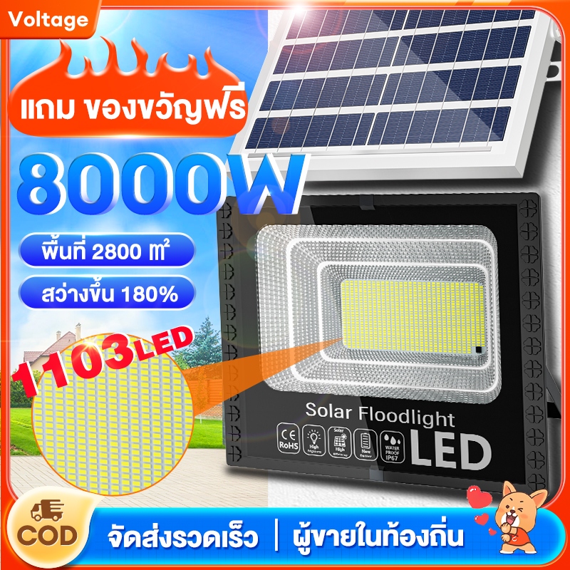 ไฟโซล่าเซลล์ 1000w โซล่าเซลล์ 300w ไฟโซล่าเซลล์แต่งสวน สายไฟ 5ม แถม ของขวัญฟรี ไฟโซล่าเซลล์เปิดปิดอั