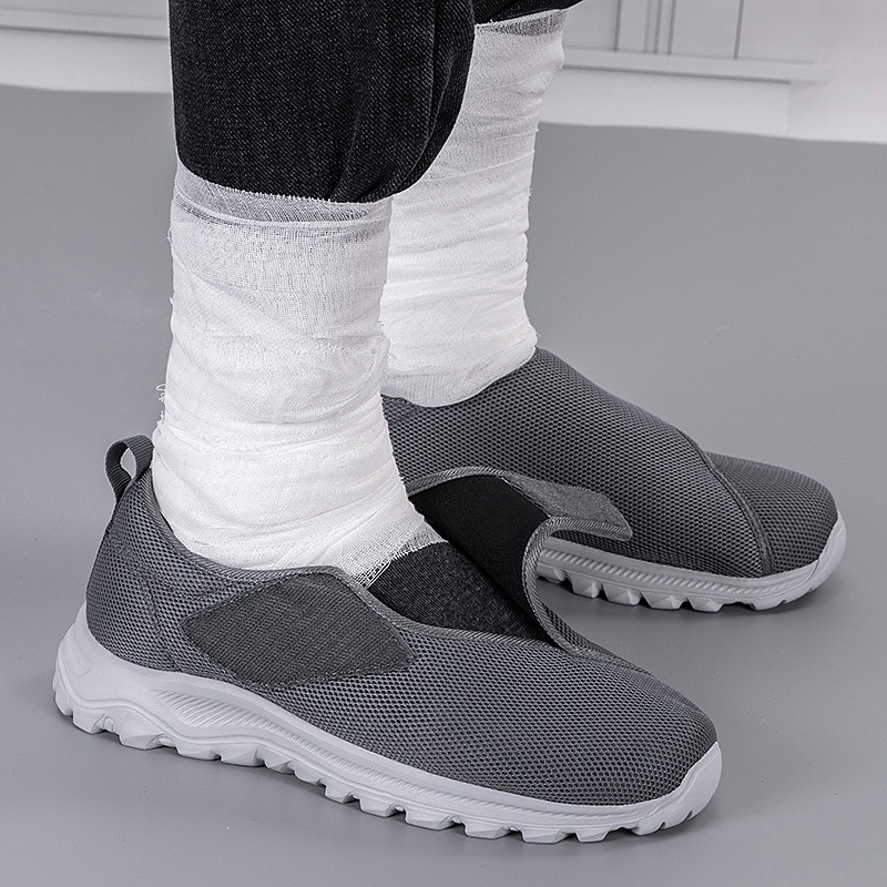 รองเท้าเบาหวานผู้สูงอายุ เหมาะสําหรับเท้ากว้าง, โรคเอ็ดมาเก้า, โรคนิ้วหัวแม่มือ valgus, รองเท้าเดิน กันลื่น สําหรับผู้ชาย หรือผู้หญิง