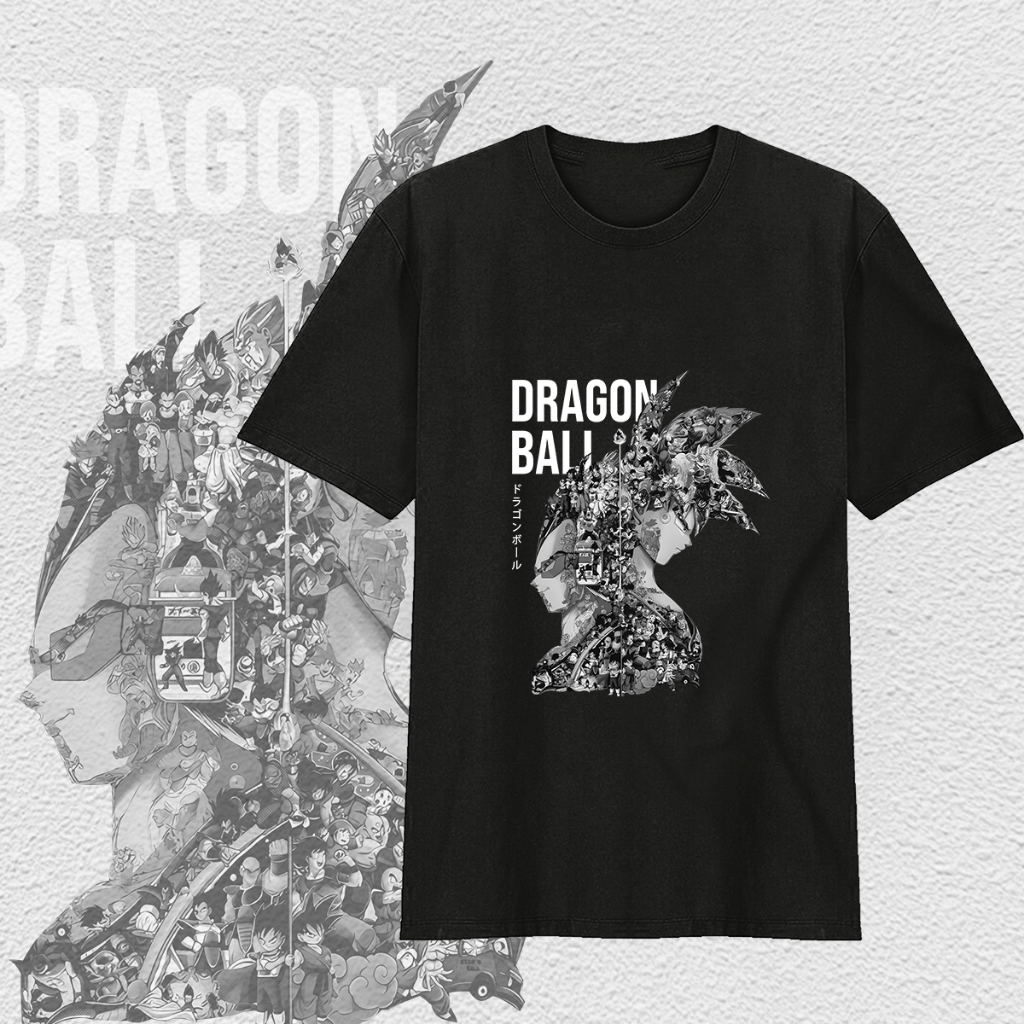 เสื้อดราก้อนบอล โงกุน ToriyamaAkira Goku DragonBall T-shirt ผ้าCotton 100%  ไม่จำกัดเพศ S-5XL