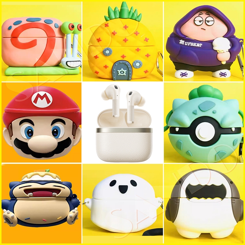 Edifier W260NC เคส เคสซิลิโคนนิ่ม ลายการ์ตูนน่ารัก สําหรับหูฟัง เคส  Edifier W260NC เคส Edifier W260