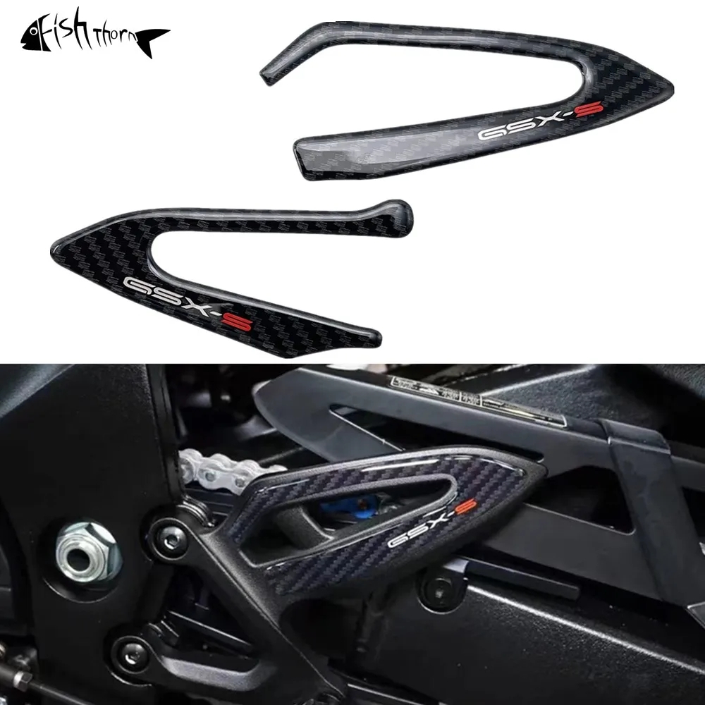 สติกเกอร์ 3D สําหรับติดส้นเท้ารถจักรยานยนต์ Suzuki gsx-S950 gsx S950 gsx-s1000 gsx s1000 gsx-s1000f 