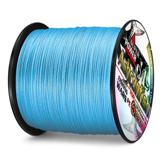 Ashconfish สายเอ็นตกปลา PE X4 Dyneema 100 เมตร 4 เส้น สีฟ้า สีเหลือง