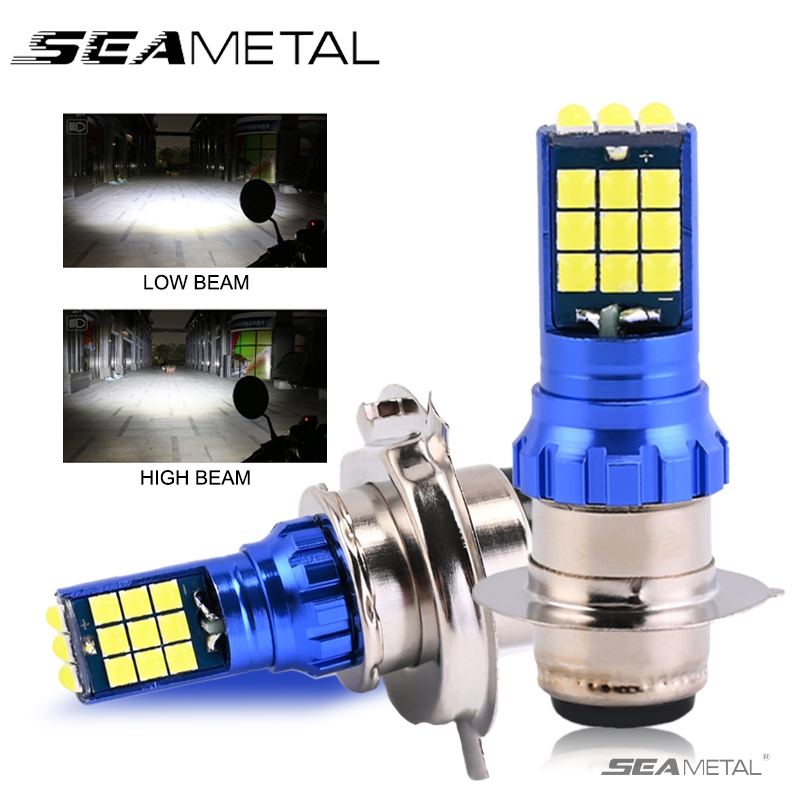 Seametal ไฟหน้ารถจักรยานยนต์ p15d h4 คุณภาพสูง led 30W 12V-24V ไฟหน้า led H4