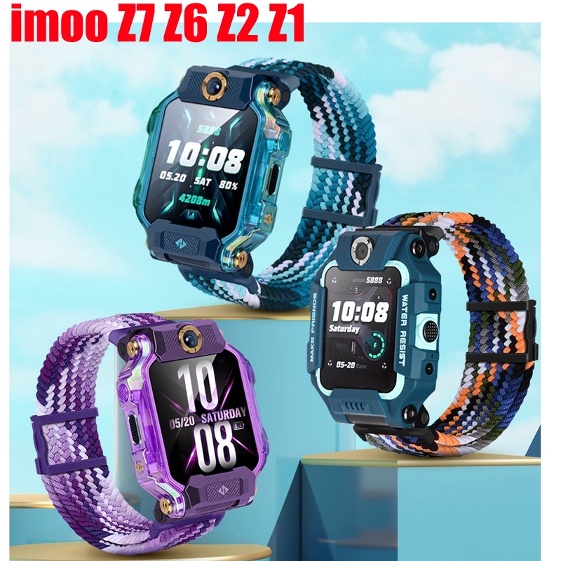 ใหม่ สายนาฬิกาข้อมือไนล่อน ปรับได้ สําหรับ imoo Watch Phone Z7 Z6 Z2 Z1 Y1 Z3 Z5
