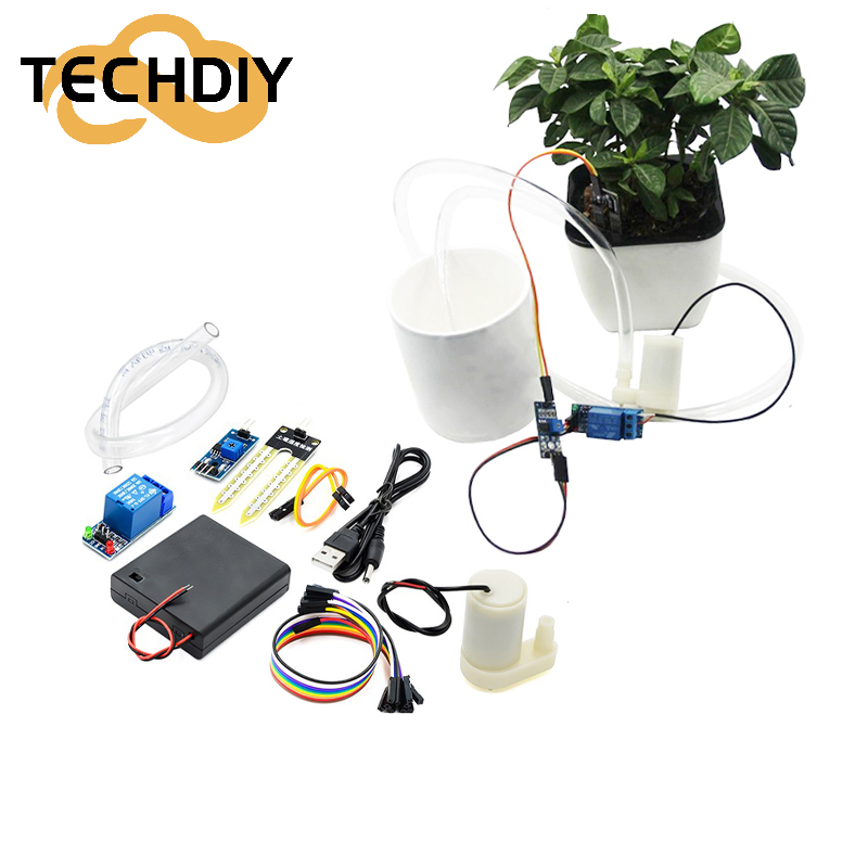 Atmega328p CH340g ชุดปั๊มรดน้ําอัตโนมัติ DIY สําหรับ Arduino R3