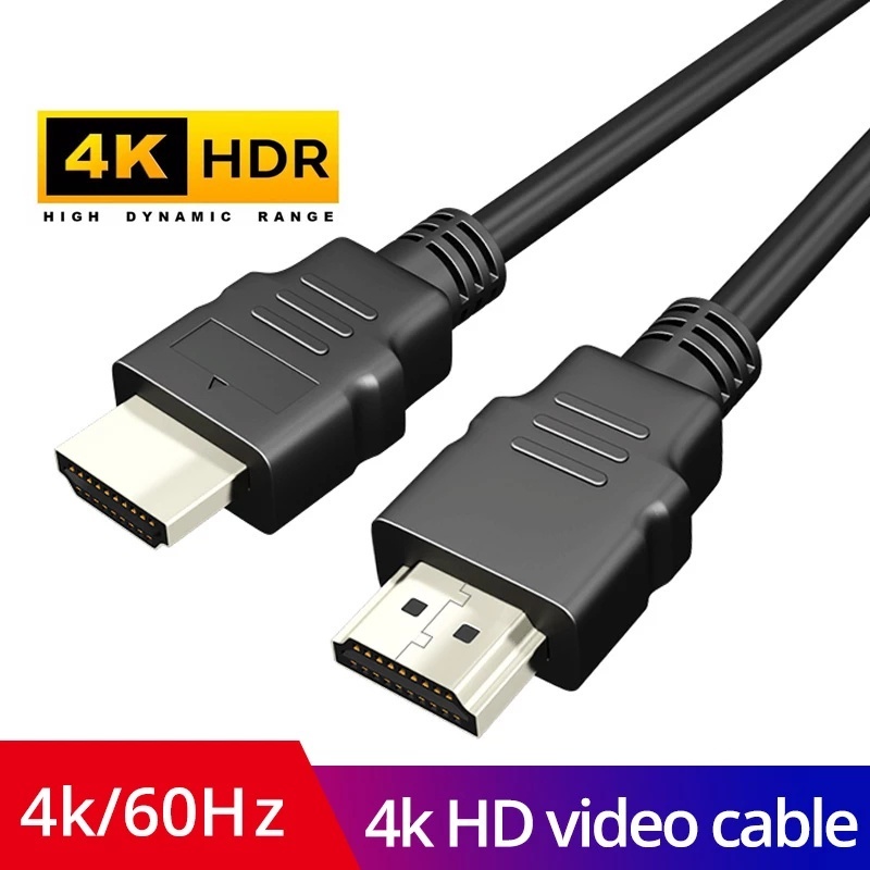 สายเคเบิล HDMI 2.0 4K 1080P 3D ความละเอียดสูง สําหรับ PS4 switches HDTV แล็ปท็อป และจอคอมพิวเตอร์