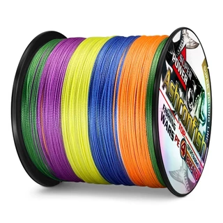 Ashconfish สายเอ็นตกปลา PE ลายพราง สีฟ้า เขียว 6-100 ปอนด์ 2000 ม. 4 เส้น