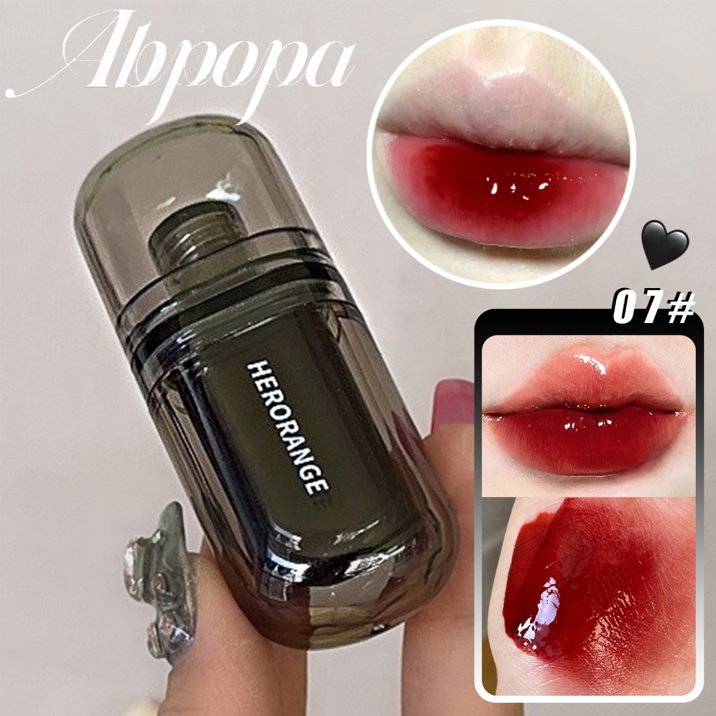 Herorange Moisturizing 3D Mirror Lip Glaze Watery and Clear 3g