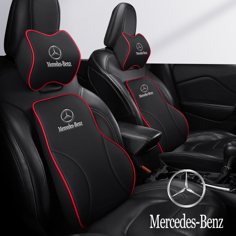 หมอนรองคอเมมโมรี่โฟม อุปกรณ์เสริม สําหรับรถยนต์ Mercedes Ben AMG A C CLA E GLA GLC GLE S B CLS Class Auto
