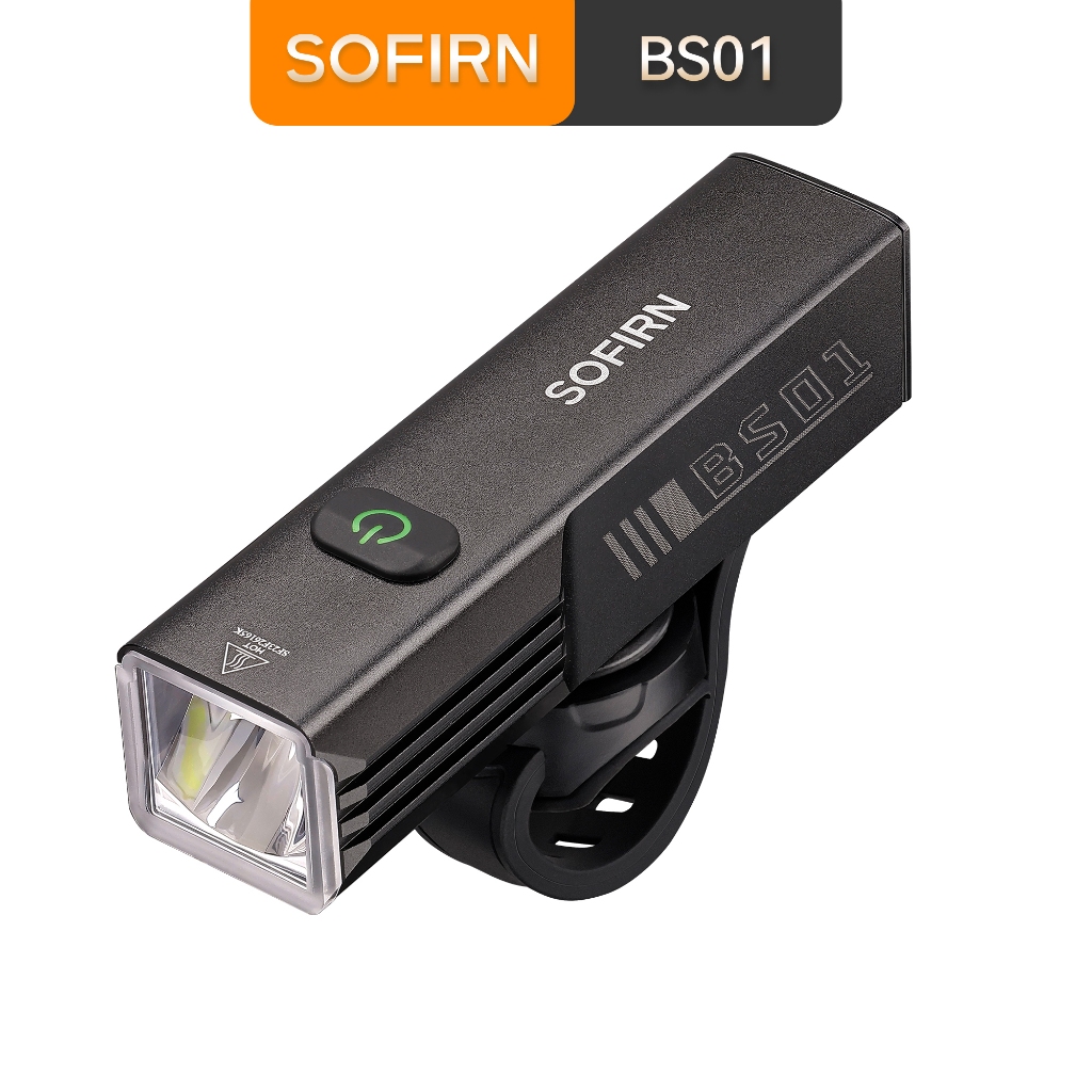 Sofirn BS01 ไฟ LED ชาร์จ USBC สําหรับติดด้านหน้ารถจักรยานเสือภูเขา