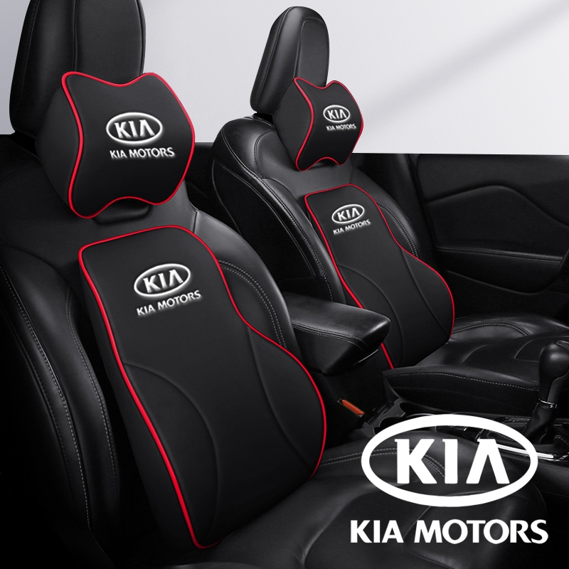 หน่วยความจําโฟมรถหัวคอหมอนรถHeadrestคอสนับสนุนที่นั่งสําหรับKia Rio 2 3 4 XสายKombiซีดานK2 K3 K4 K5 