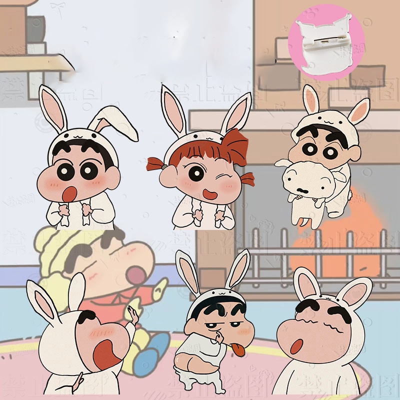 เข็มกลัด อะคริลิค ลายการ์ตูนเป็ดน่ารัก สําหรับตกแต่งกระเป๋า