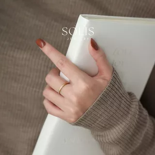 แหวนนิรันดร์ครึ่ง ไม่ซีดจาง ดอกกุหลาบซ้อน สําหรับผู้หญิง รจ341