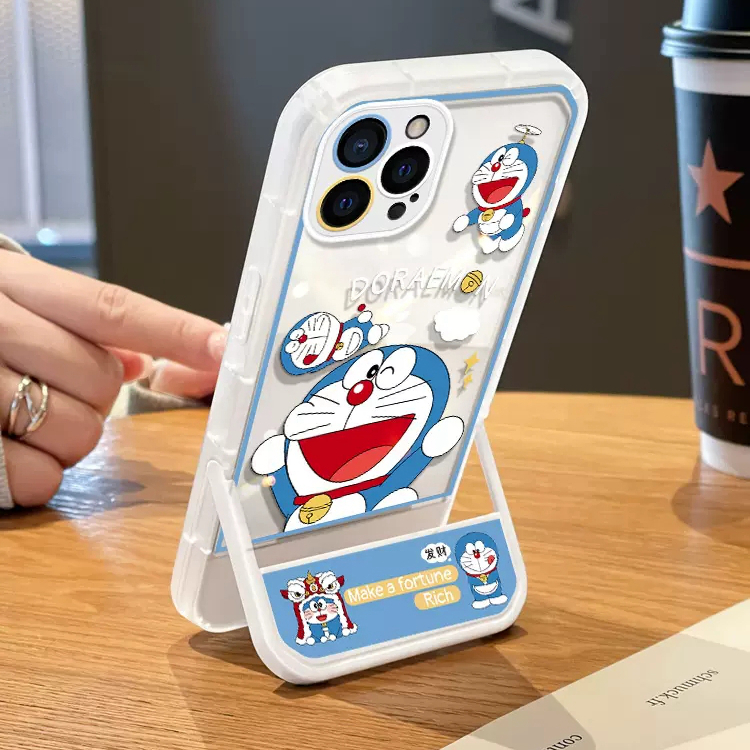 เคสโทรศัพท์มือถือ ลายการ์ตูนโดราเอมอน มีป็อบอัพ สําหรับ ออปโป้ A57 A77 A77S A56S A58 A78 A72 A73 A92