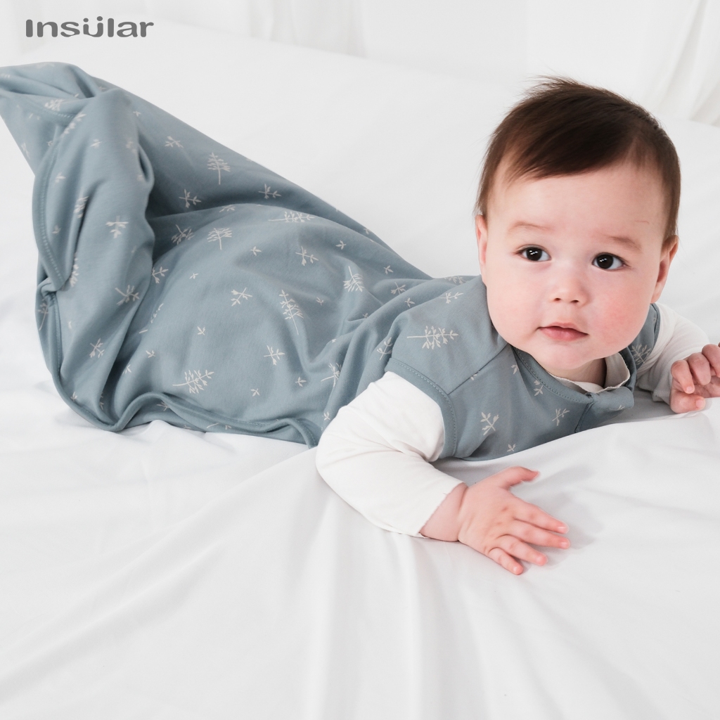 Insular Baby Sleep Sack Sleepping กระเป๋า Unisex แขนกุดผ้าฝ้าย 100% Wearable ชุดเครื่องนอนผ้าห่มฤดูร้อนนุ่มสําหรับทารกเด็กวัยหัดเดิน