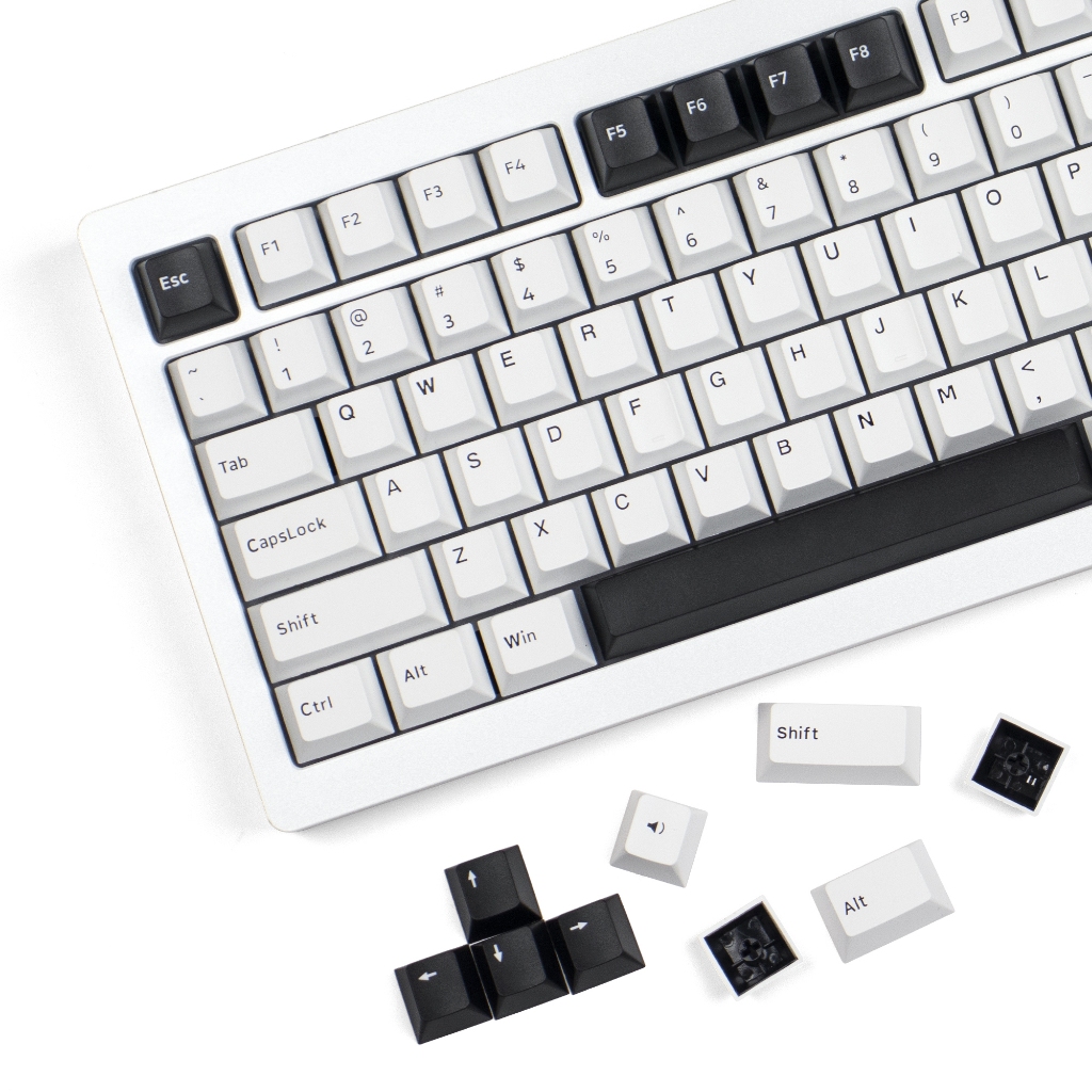 ปุ่มกดคีย์บอร์ด PBT 168 คีย์ สําหรับ Alice Cherry Gateron MX Swithes Mechanical
