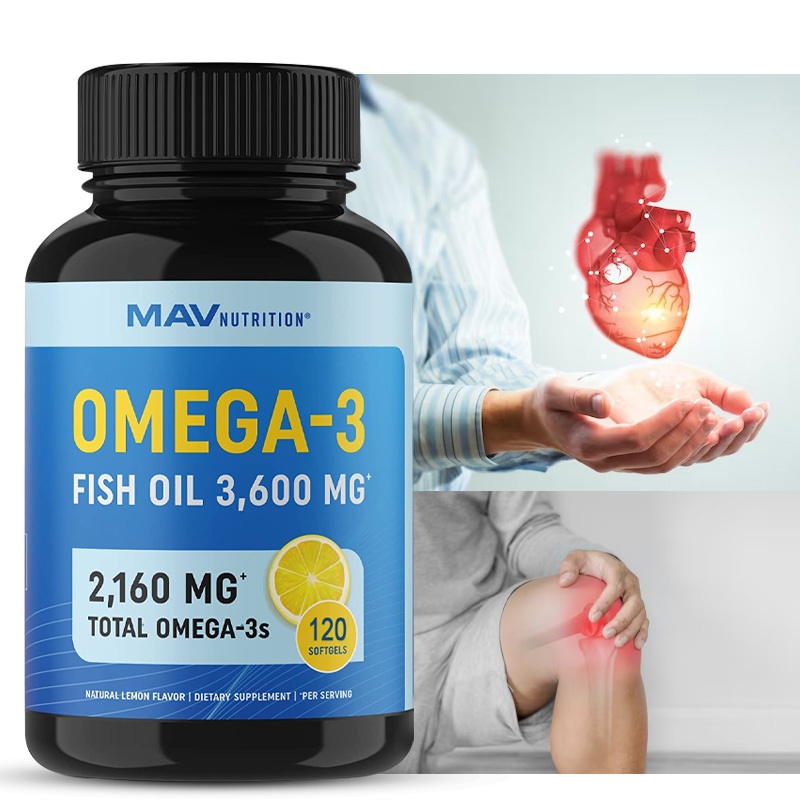 Omega-3 Fish Oil, EPA & DHA - รองรับสมอง, อาหารเสริมเพื่อสุขภาพดวงตา