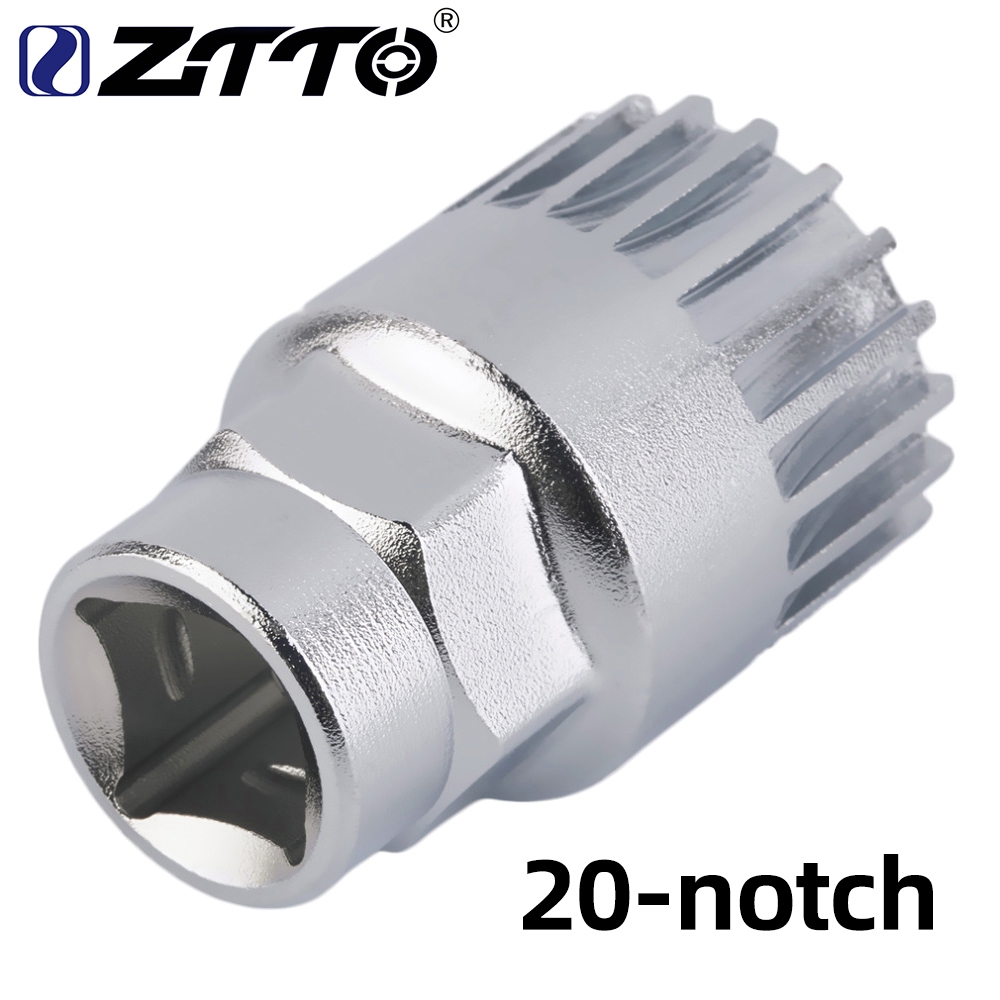 Ztto ซ็อกเก็ตกะโหลกจักรยาน สําหรับตลับหมึก ISIS Bike BB Squared Tapered B.B. สําหรับจักรยานเสือภูเขา MTB เสือหมอบ