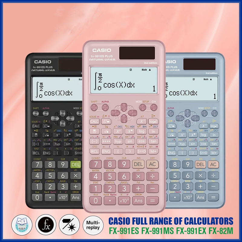 Casio เครื่องคิดเลขวิทยาศาสตร์ FX-991EX FX-991ES Plus