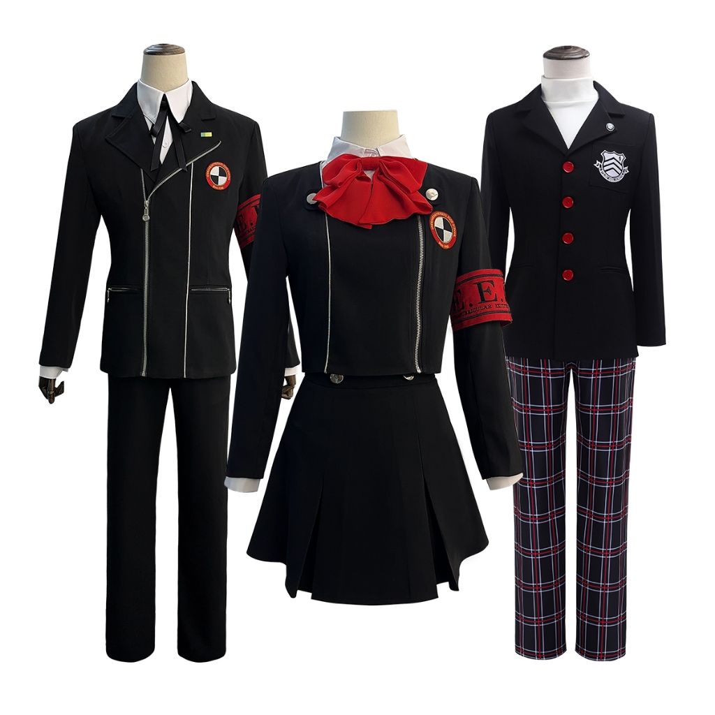 Holoun PERSONA3 P3 Cosplay ชุดคอสเพลย์ Amamiya Ren ชุดแฟนซี ฮาโลวีน คริสต์มาส