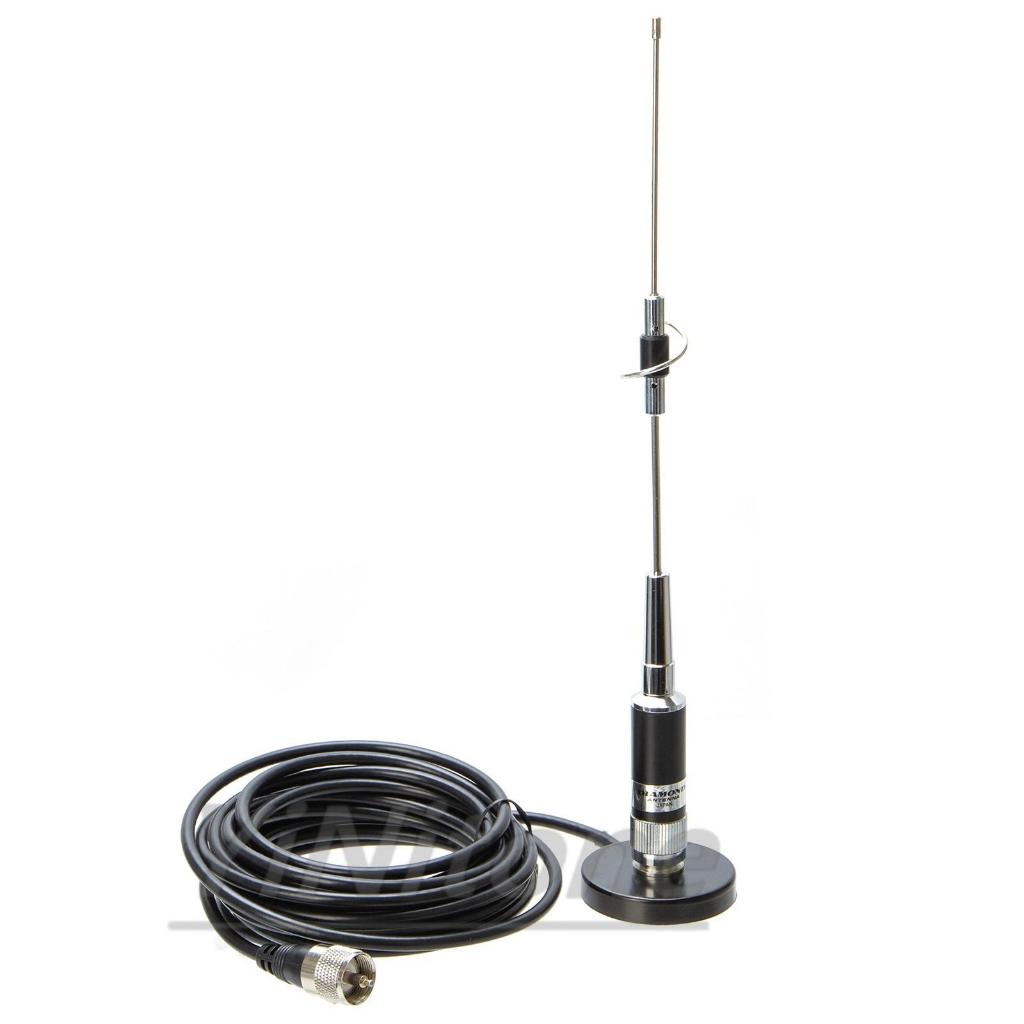 ชุดเสาอากาศกว้าง 144 430Mhz CR-77 พร้อมเสาอากาศ PL259 5M UHF ตัวผู้ MB60 MINI 12 ซม. สําหรับวิทยุสื่อสาร Ham