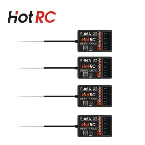 RC F-06A 6 ช่องสําหรับ HotRC CT-6A HT-6A DS600 เครื่องส่งสัญญาณรีโมทคอนโทรลรถวิทยุควบคุมเครื่องบินอะไหล่