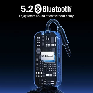 Ugreen 2-IN-1 เครื่องรับส่งสัญญาณบลูทูธ 5.2 งอได้ สําหรับเครื่องบิน ทีวี คอมพิวเตอร์ หูฟัง หูฟัง เครื่องขยายเสียงรถยนต์