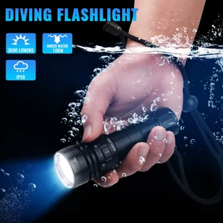 SOFIRN SD05 ไฟฉาย กันน้ํา 100 ม. 3000Lm XHP50.2 Led Ipx8 100 เมตร สําหรับดําน้ํา ไฟฉายฉุกเฉิน