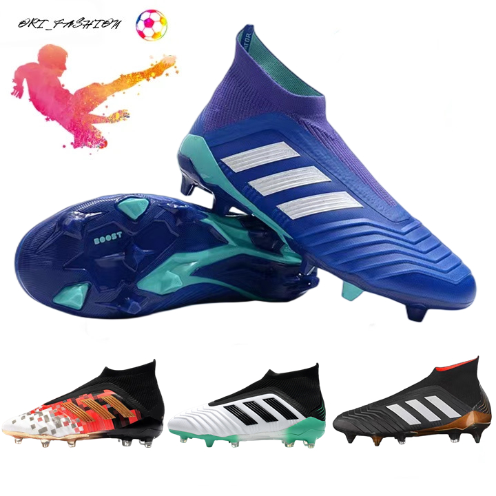 [Bangkok Attractions] Adidas Predator 18+x Pogba FG รองเท้าฟุตบอล กันลื่น ทนต่อการสึกหรอ สําหรับฝึกเล่นฟุตบอล