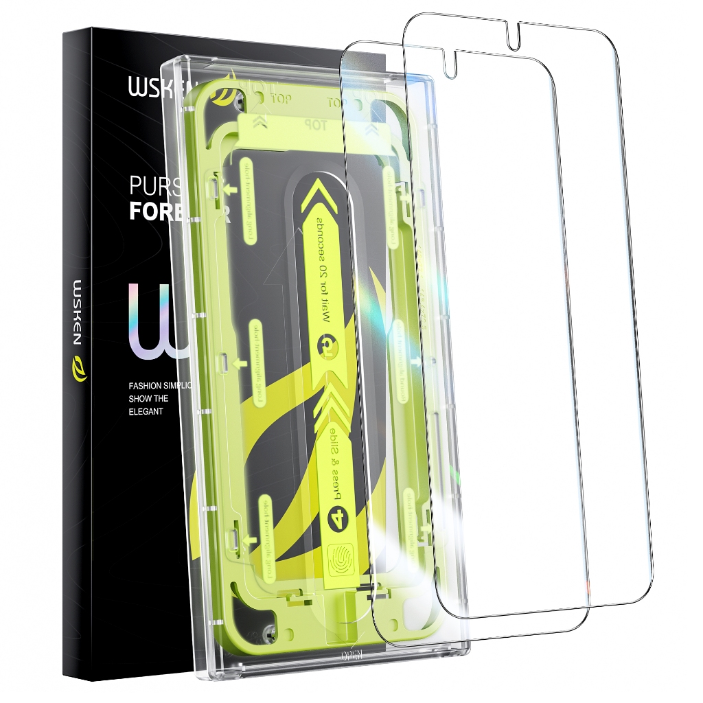 WSKEN S25 Ultra ฟิล์มกันรอยหน้าจอ  สำหรับ Samsung Galaxy S25 Ultra S24 Ultra S24 Plus - [รองรับการปล