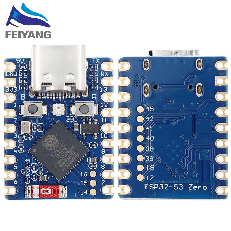 โมดูลบอร์ดไมโครคอนโทรลเลอร์ ESP32-S3 zero/ESP32-C3 zero ESP32 รองรับ WIFI บลูทูธ