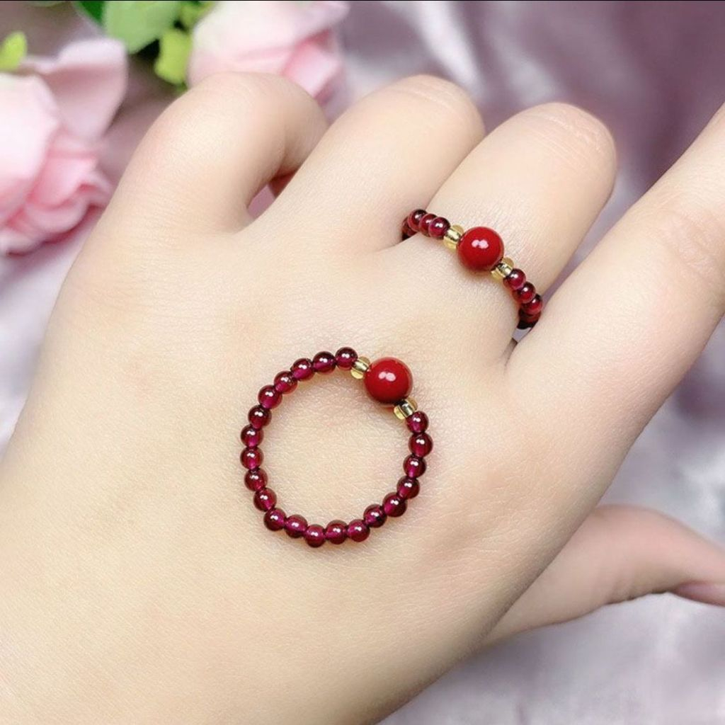 แหวนลูกปัด แฮนด์เมด จากธรรมชาติ ของแท้