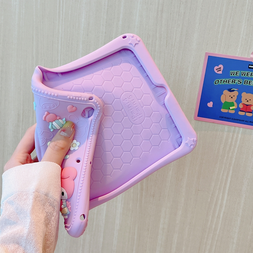 เคสซิลิโคนนิ่ม TPU ลายกระต่าย พร้อมสายคล้อง สําหรับ iPad Gen11 A16 Air 11 M2 M3 2024 10th Gen 10.9 9th 8th 7th Gen 10.2 6th Gen 9.7 2018 Air 10.9 10.5 Pro 11 Mini 6 5 4 3 2 1 Gen10 Gen9 Gen8 Gen7 Gen6 ราคา ถูกที่สุด ดีลบีเคเค แกลเลอรีภาพที่ 7