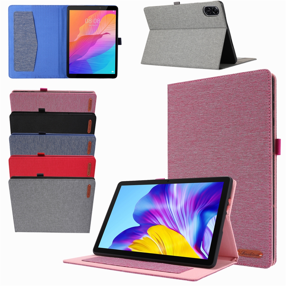 สําหรับ Huawei Honor Pad 8 9 T8 X9 X8 X6 V7 V8 Pro 8.0 10.1 11 11.5 12 12.1 นิ้วกรณีพับ PU หนัง Flip