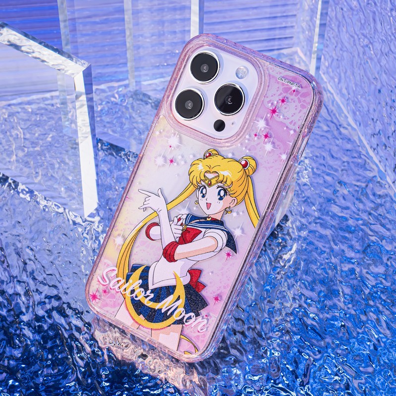 THE HOOD x   Sailor Moon  Phone Case For iPhone 17/17Pro/Air16/15/14 Pro/Pro Max เคสกันกระแทกสำหรับโทรศัพท์มือถือ / เคสกระจกสำหรับโทรศัพท์มือถือ / เคสมือถือ  - สีวาว สําหรับ / กันกระแทก สําหรับ / การ์ตูนน่ารัก