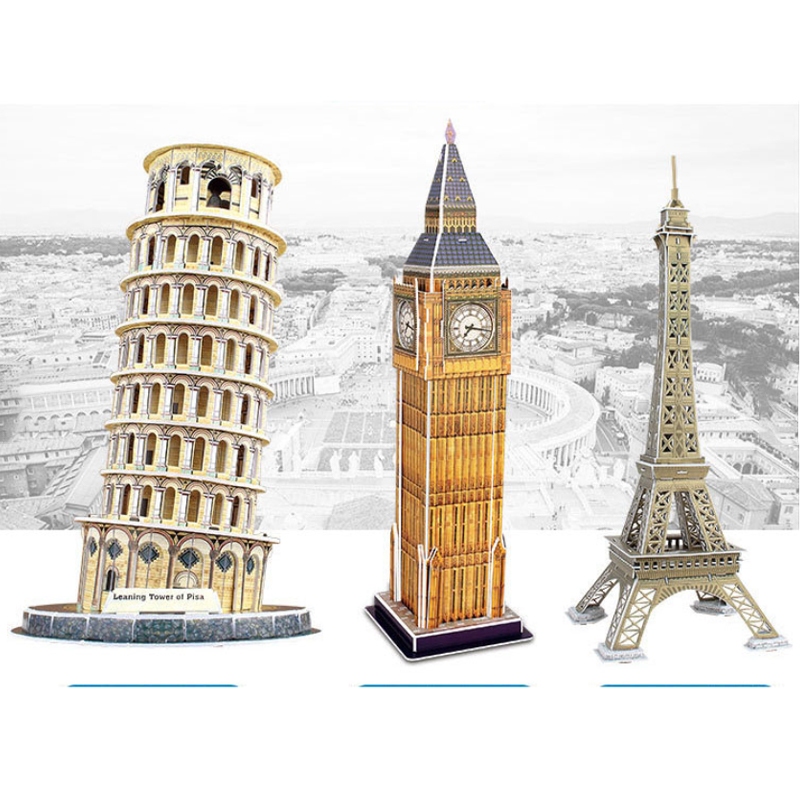 ของเล่นตัวต่อ 3D รูปปั้นสถาปัตยกรรมโลกแห่งเสรีภาพ ของเล่นเสริมการเรียนรู้เด็ก - รูปที่ 5