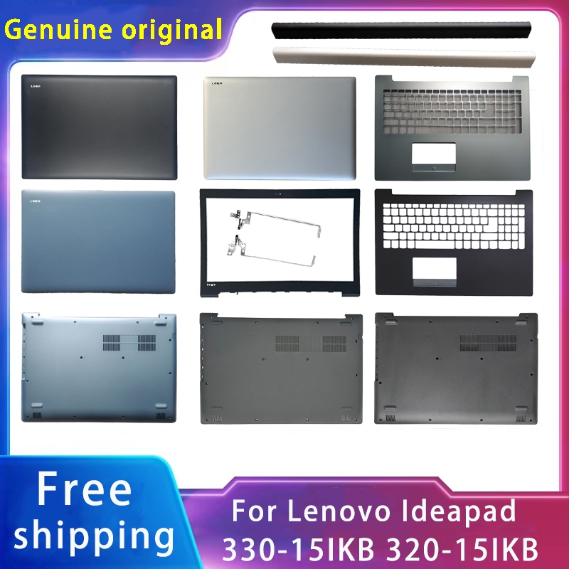 ใหม่ ฝาครอบด้านหลังแล็ปท็อป Lcd พร้อมโลโก้ แบบเปลี่ยน สําหรับ Lenovo Ideapad 320-15IKB 330-15IKB