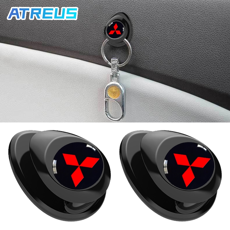 Mitsubishi ตะขอเเขวนในรถยนต์ ตะขอเก็บของ ตะขอเอนกประสงค์บนรถ ตะขอเกี่ยวภายในรถ สำหรับ Mitsubishi Xpander Cross Triton Grandis Attrage Mirage Outlander Pajero Sport ASX