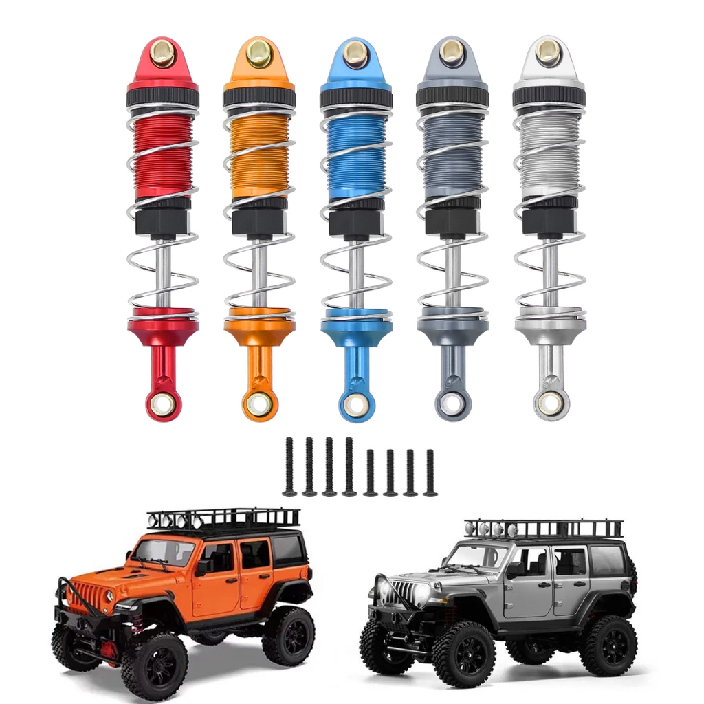 โลหะน้ํามันโช้คอัพ Damper สําหรับ MN128 MN86K MN86KS MN128 MN86 MN86S MN G500 1/12 RC รถอะไหล่อัพเกร