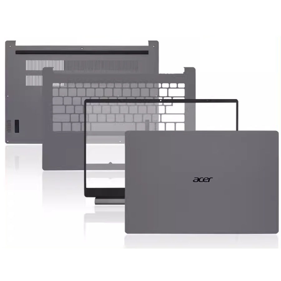 กรณีแล็ปท็อปสําหรับ Acer Swift3 SF314-57 SF314-57G N19H4 LCD ปกหลังด้านหน้า Bezel Palmrest ฝาครอบด้านล่าง