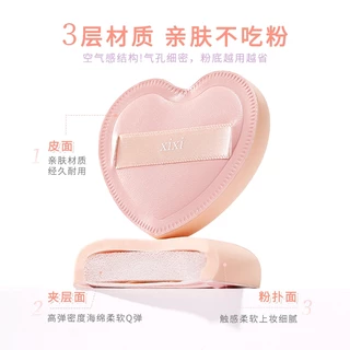 Xixi พัฟฟองน้ําแต่งหน้า แบบหนานุ่ม ไม่กินง่าย NO. Gj-86